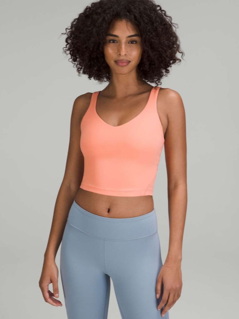 Lululemon Align Tank Top in Sunny Coral Size 8 Style W1EITS